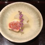 ろっかん - 無花果と蕪の西京味噌仕立て