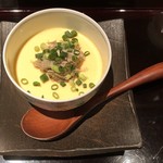 ろっかん - 熟成毛蟹のせ茶碗蒸し