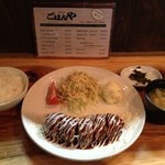 ごはんや - チーズバラカツ定食