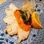 炭ノ火ノTomo - 蒸し鶏