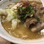 晴レルヤ酒場 - 晴レル屋酒場豊明店 牛すじ鶏白湯らーめん アップ