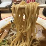 麺乃國 味噌物語 - 麺のアップ