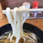 あぶらや - うどんのアップ