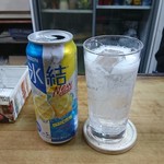 伊勢屋酒店 - 氷結レモンロング。