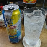 伊勢屋酒店 - 氷結レモンロング。
