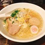 らーめん鷹の羽 - ゆず塩ラーメン