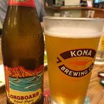 旬の味 あべよし - ハワイのビール赤・ロングボード