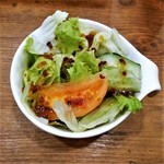 ハンバーグ&ステーキ WAZN - Aセットのサラダ