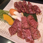 Sumibi Yakiniku Meisuien - 上ロース ¥1,600
                        上カルビ ¥1,600