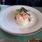 バリエ - 相方前菜　タラバ蟹とジャガイモのサラダ