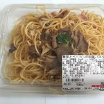 ディオ - 舞茸とベーコンの和風パスタ　税抜91円　(2019.11.07)