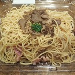 ディオ - 舞茸とベーコンの和風パスタ　税抜91円　※開封後　(2019.11.07)