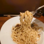 酒とパスタ 麹 - まぜそば風ミートソース生パスタ(19-11)