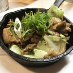 がばちょ - 黒毛牛すじ炒め（600円）