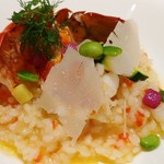 ラ シュセット - オマール海老と旬野菜のリゾット