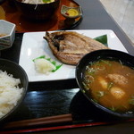 Resutoran Hoshifuru Machi - ひもの定食750円