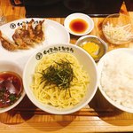 Nagoya Gyouza Seisakujo - ざる中華定食  ご飯大盛り