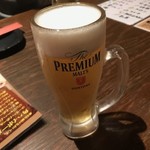 酒まる 寺田町店 - 生ビール