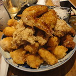 揚鶏屋　伊予 - ザンギ盛り合わせ