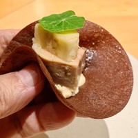アルゴリズム - フォアグラ、バナナ、クレープで包み