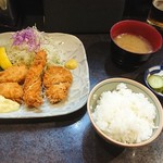 Mikuni - 三色フライ定食