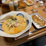 リンガーハット - ピリカラちゃんぽん+ぎょうざ