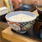 Yoshinoya - 牛すき鍋膳の　ご飯