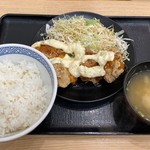 Yoshinoya - タルタル南蛮唐揚げ定食