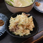 Sumibi Yakitori Naomasa - カリカリベーコン入りポテサラ