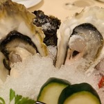 Oyster Bar ジャックポット - 生牡蠣。