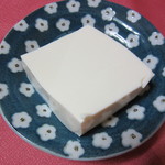 嵯峨豆腐 森嘉 - 嵯峨豆腐（木綿豆腐）　断面