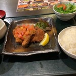 Kurokiya Miyazaki Souhonke Tachibanadoori - ごはん、サラダ、味噌汁はおかわり無料