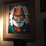 Hard Rock Cafe - ジェリー・ガルシアの肖像画