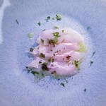 ラ・ソラシド フードリレーションレストラン - ◇「庄内浜の「いしなぎ」のカルパッチョ」
