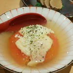 串焼き おでん 安 - トマトのおでん