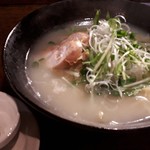 Wagaya Hayashi - 鶏塩ラーメン700円　薬味は柚子胡椒