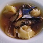 ラ・ソラシド フードリレーションレストラン - ◇「旬の"松茸"の温かい香りのスープ」