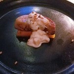 ラ・ソラシド フードリレーションレストラン - ◇「フレッシュ”フォアグラ”のポワレと山形県"庄内柿"」