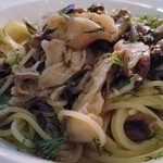 ラ・ソラシド フードリレーションレストラン - ◇「秋の味覚の"いろんなキノコ"だけのパスタ」