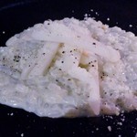 ラ・ソラシド フードリレーションレストラン - ◇「〆のチーズ料理"ゴルゴンゾーラチーズ"と"洋なし"のリゾット」