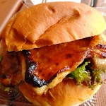 畑の彩り館 きろろ - 照焼きチキンバーガー(191022→)