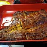 うなふじ - 長焼は鰻が6枚、蒲焼きは5枚