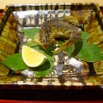 銀座 しのはら - 子持ち鮎のから揚げ