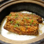 銀座 しのはら - 鰻のから揚げご飯