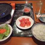 Yakiniku Genki - 鶏もも定食