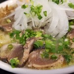 塩そば専門店 桑ばら - カツオの塩