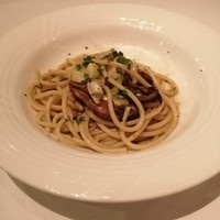 ラ･スコリエーラ - スモークした牡蠣のパスタ