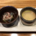 Sake To Soba Makino - お通し
                        