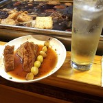 博多のおでん - ハイボール&厚揚げ&銀杏