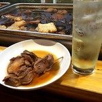 博多のおでん - ハイボール&砂ずり&舞茸